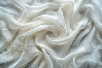 Obraz premium Abstract monochrome fabric background for wallpaper and design.