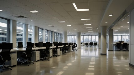 Modern office professional business