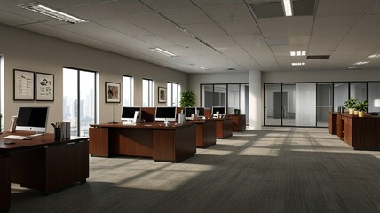 Modern office professional business