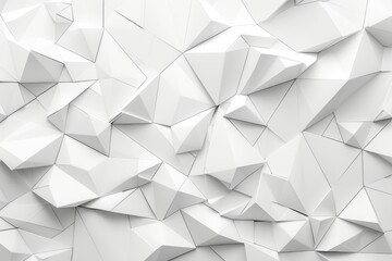 Geometric white texture with triangular pattern.