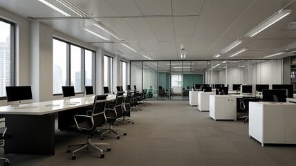 Modern office professional business