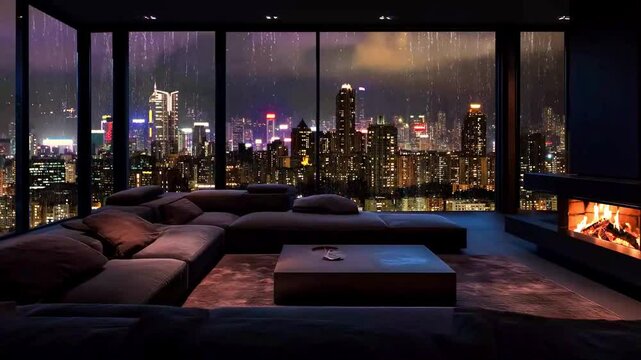 cozy room, with fireplace, relaxing cozy for Work, study and living room 