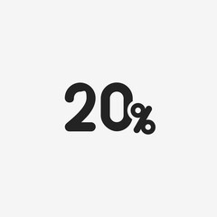 20% Discount Icon
