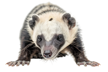 Hyperrealistic Tamandua Portrayed Isolated on a Pure White Background for Use in Educational and Nature-themed Projects