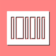 Barcode Data Vector Icon