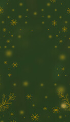 Christmas background pattern card golden Gold wallpaper banner with copyspace copy space, colorful