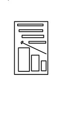 Business report icon