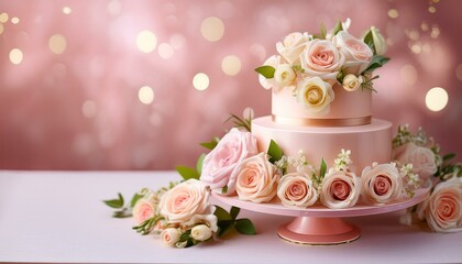 Wedding Cake decord with follower