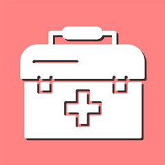 Obraz premium First Aid Kit Vector Icon