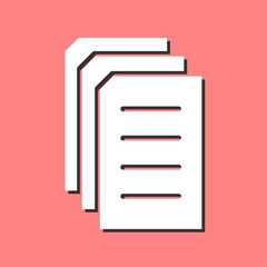 News Archive Vector Icon