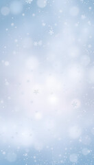 Fototapeta premium Gradient winter pattern. Frosted glass effect. Winter background. Holidays, studio lighting