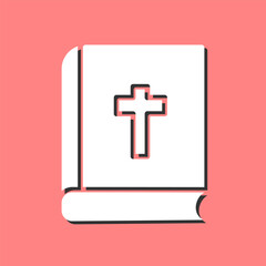 Obraz premium Bible Vector Icon