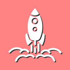 Rocket Vector Icon