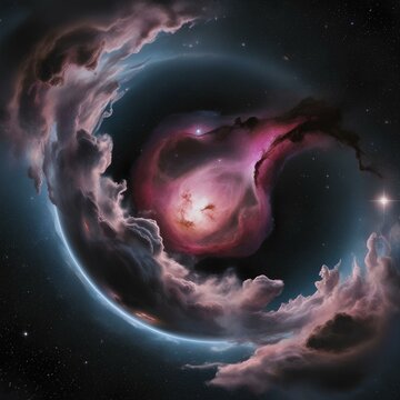 Graphical space background iamge