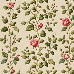 seamless pattern with flowers
