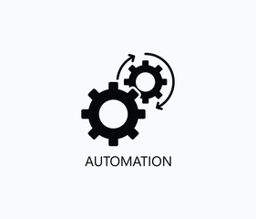 Automation Vector, Icon Or Logo Sign Symbol Illustration 