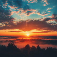 Obraz premium Beautiful natural scenery