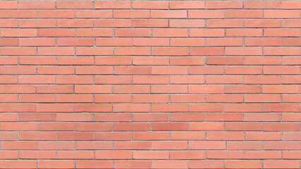 Brick and mortar wall texture. Red bricks. Seamless pattern. 8k texture for background or realistic rendering.	