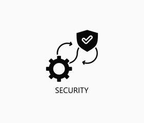 Security Vector, Icon Or Logo Sign Symbol Illustration 