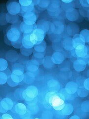 Obraz premium A mesmerizing abstract blue defocused background with beautiful bokeh effect, abstract