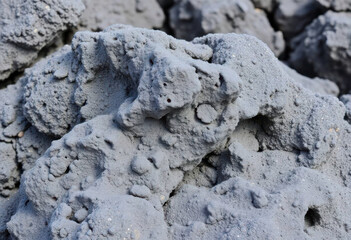 Rough And Porous Surface Of Volcanic Lava Stone