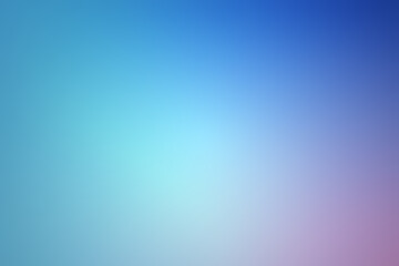 Abstract background of light blue shades with glare and bokeh effect.