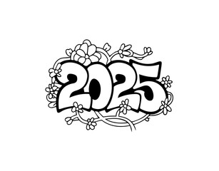 2025 logo design element with creative modern concept vector idea
