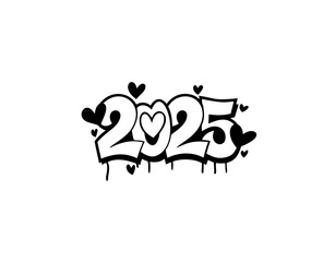 2025 logo design element with creative modern concept vector idea
