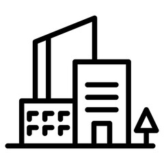 apartment icon vector illustration