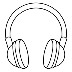 Headphone Icon Vector Design