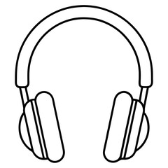 Headphone Icon Vector Design