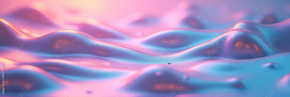 Poster escent patterns in a 3D abstract background design create a visually striking image that evokes a sense of wonder and depth instantly everywhere._00001_