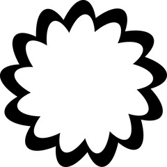 abstract flower vector