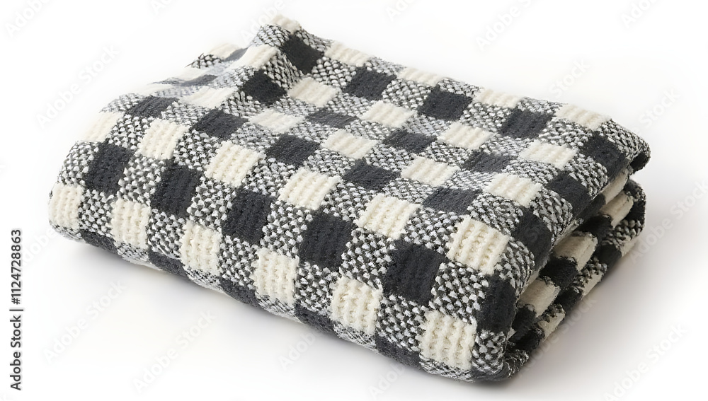 Poster a traditional black and white checkered pattern is featured on this simple yet elegant white square 