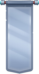 Silver Scroll Banner