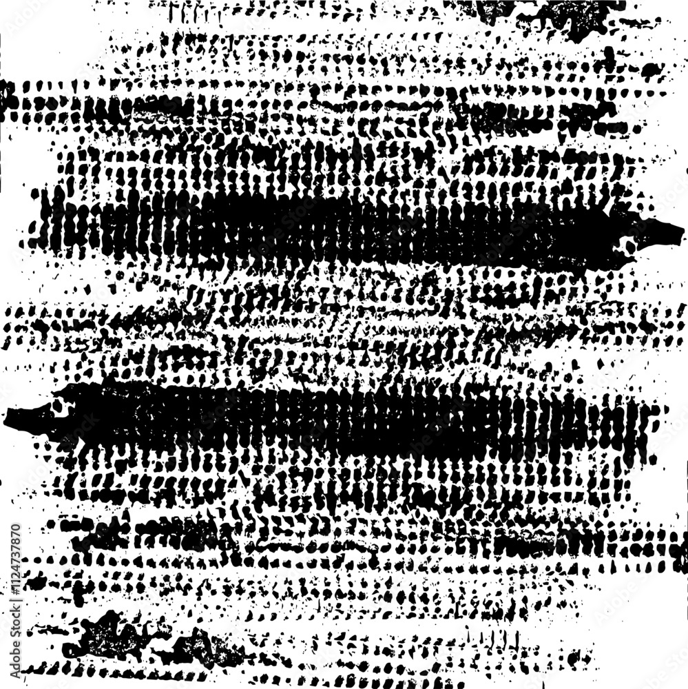 Poster monochrome texture composed of irregular graphic elements. distressed uneven grunge background. abst