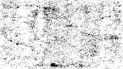 Rough black and white texture vector. Distressed overlay texture. Grunge background. Abstract textured effect. Vector Illustration. Black isolated on white background. EPS10