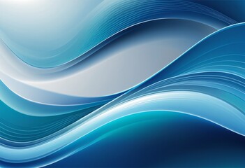 Blue Waves: An Aquatic-Inspired Artistic Design, Wall Paper Design