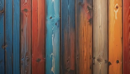 Fototapeta premium Colorful Wall Art: A Vibrant Selection of Textured Pattern, Wall Paper Design