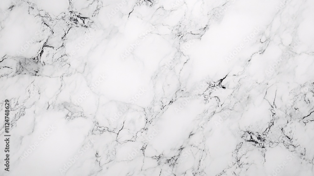 Poster White marble texture background showing unique pattern