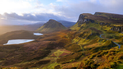 View from the Quaraing, Skye, Scotland