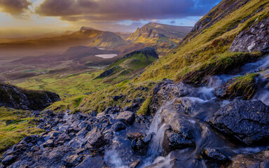 Sunrise on the Quiraing, Isle of Skye