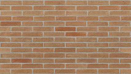 Brick and mortar wall texture. Seamless pattern. 8k texture for background or realistic rendering.