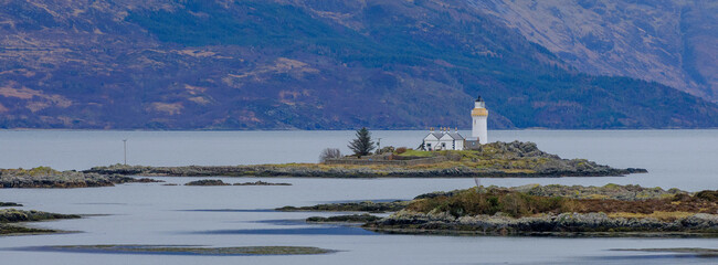 Isle of Ornsay Light House - Eilean Orasaigh, Isle of Skye