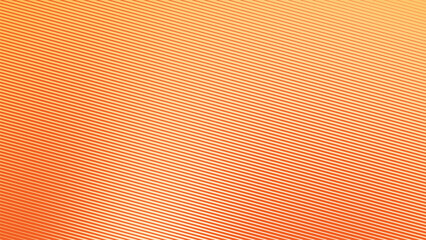 Orange diagonal line stripes abstract background pattern for backdrop or presentation
