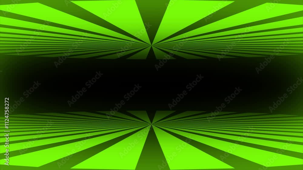 Aufkleber lime green color rotating 3d space gradient design loop-able 3d seamless background for logo reveal