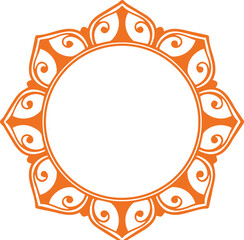 Beautiful flower art and mandala vector design
