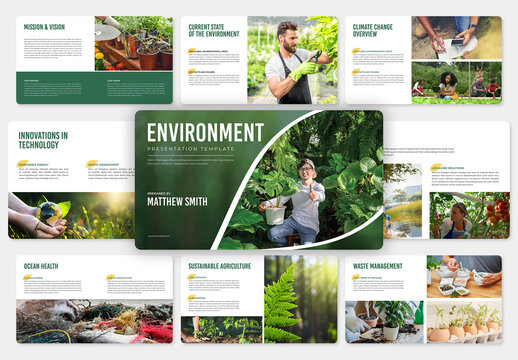 Nature Environment Presentation Template