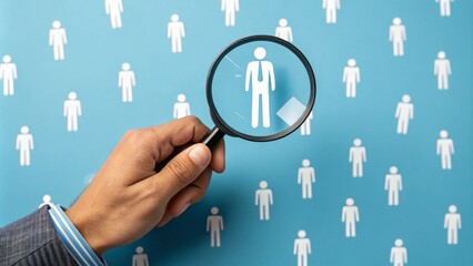 Talent Acquisition Magnifying Ideal Candidate Among Many