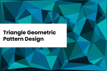 Triangle Geometric Pattern 112
